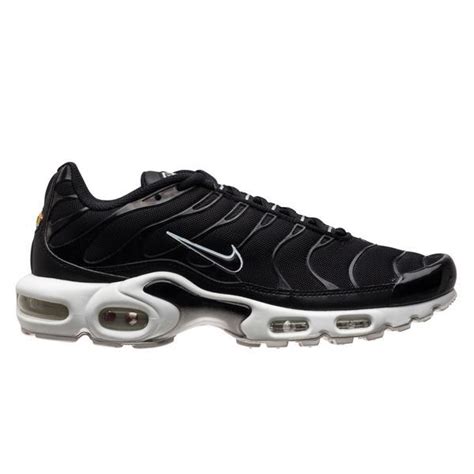 nike air max plus zwart wit